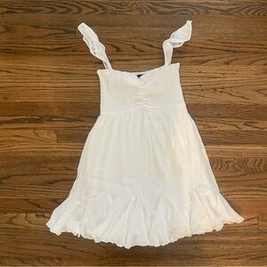 Aakaa Women's White Float Dress Size Small